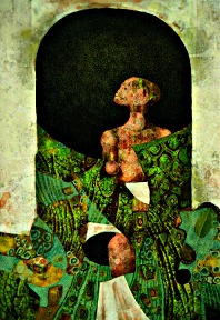 N.T. 1988, Tempera on canvas / pressboard, cm: 37 x 57