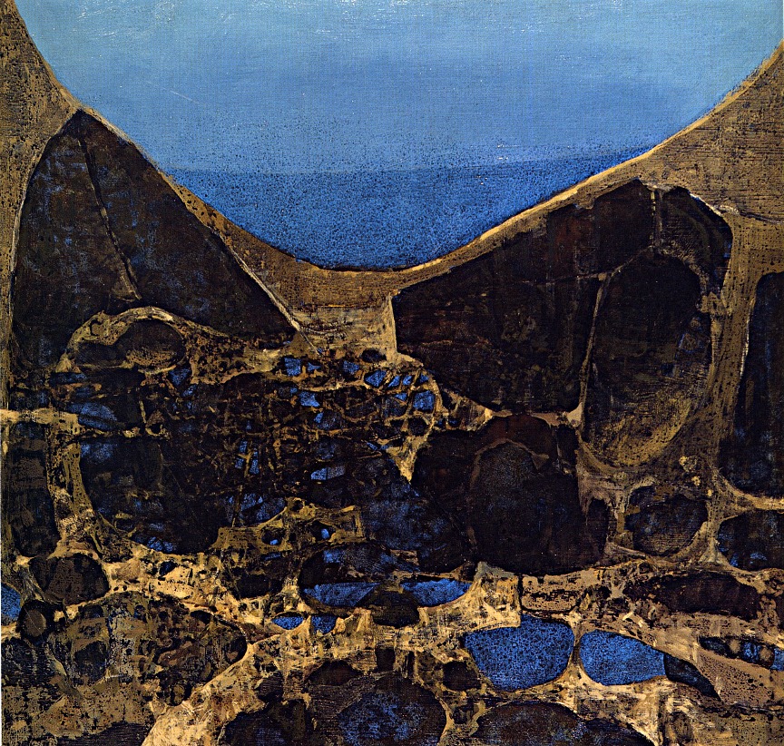 S.T. 1992, Tempera su tela / cartone pressato, cm: 60,5 x 52,5