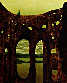 O.T. 1979, Tempera auf Leinwand / Preßspan, cm: 31 x 38
